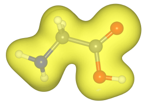 GlycineAminoAcid_rho_isosurface
